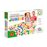 Constructieset Constructor Junior van hout- 75 onderdelen