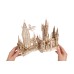 Bouwpakket Hogwarts™-kasteel Harry Potter van hout- Mechanisch (Ugears)